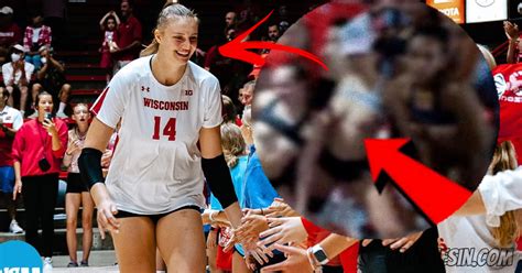 The clips were recorded by . . Wisconsin volleyball girls leaked video